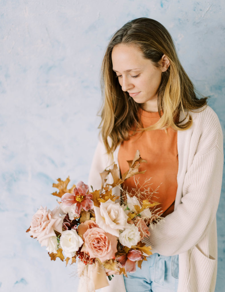 Florist branding session terrie images, editorial